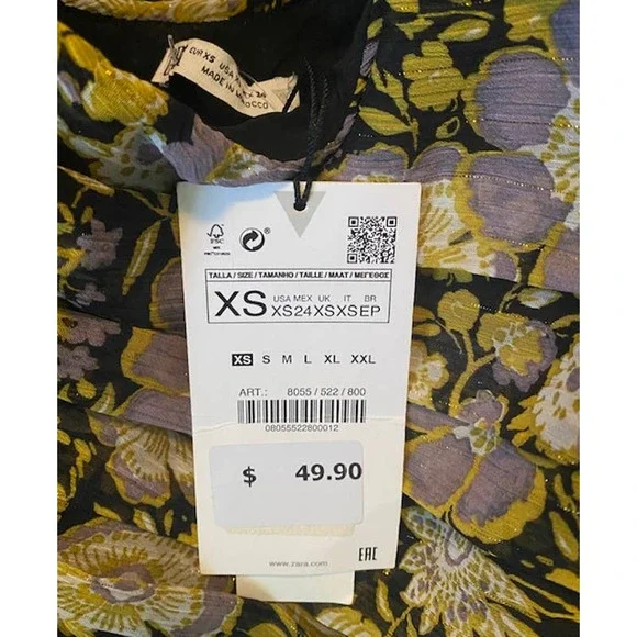 Zara Floral Dress - Picture 7 of 7